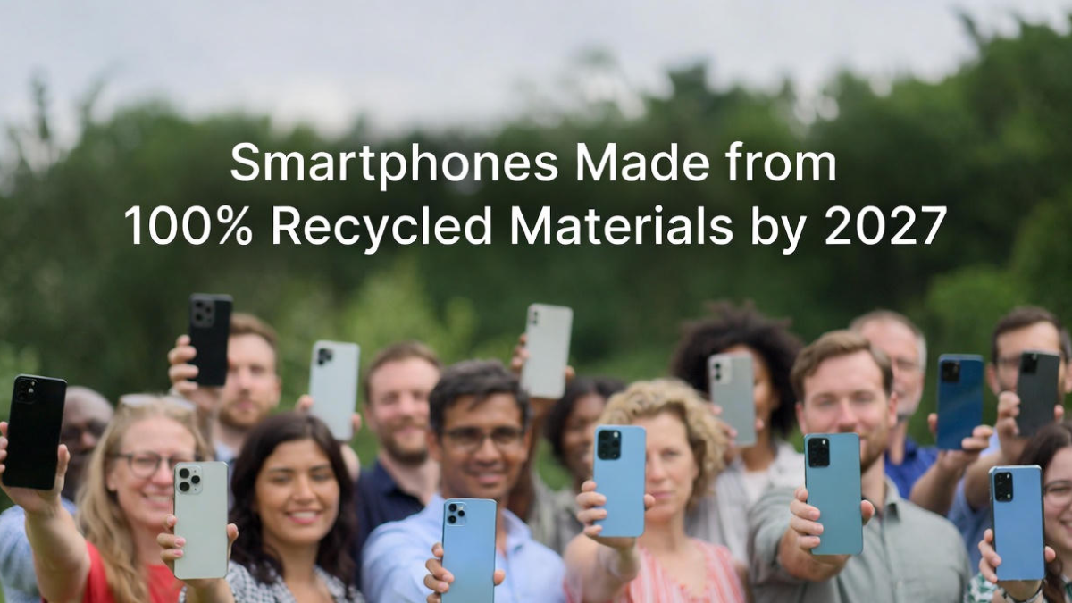 Smartphones Made from 100% Recycled Materials by 2027