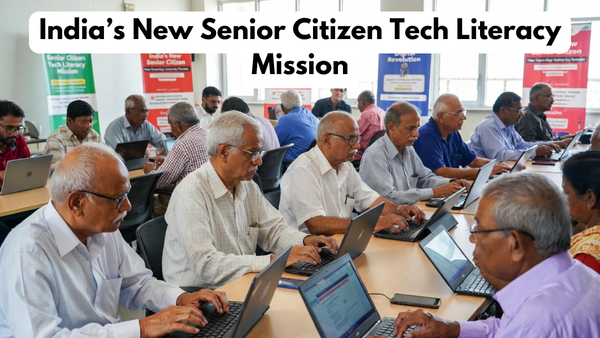 India’s New Senior Citizen Tech Literacy Mission