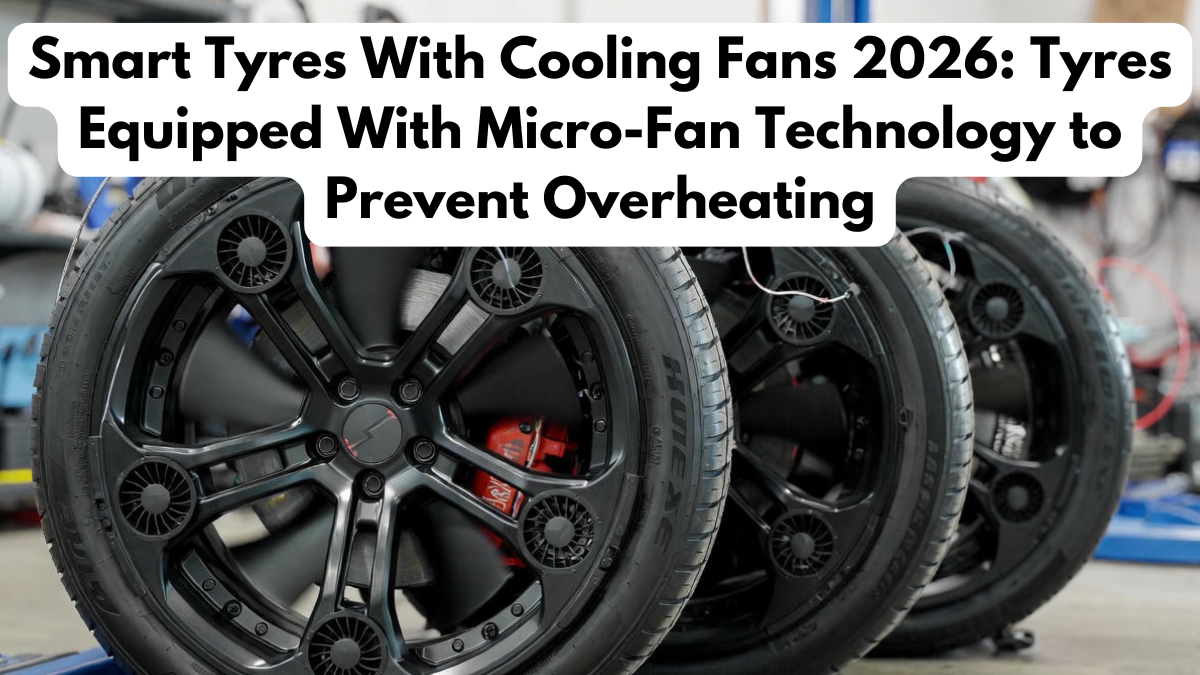 Smart Tyres With Cooling Fans 2026: Tyres Equipped With Micro-Fan Technology to Prevent Overheating