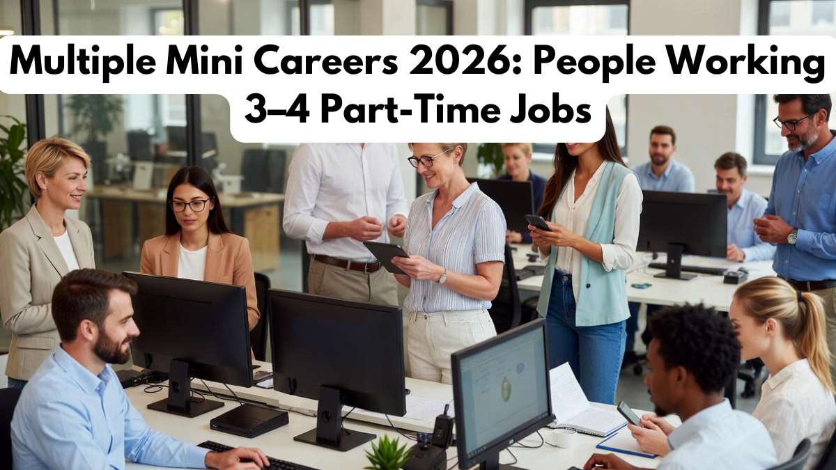 Multiple Mini Careers 2026: People Working 3–4 Part-Time Jobs