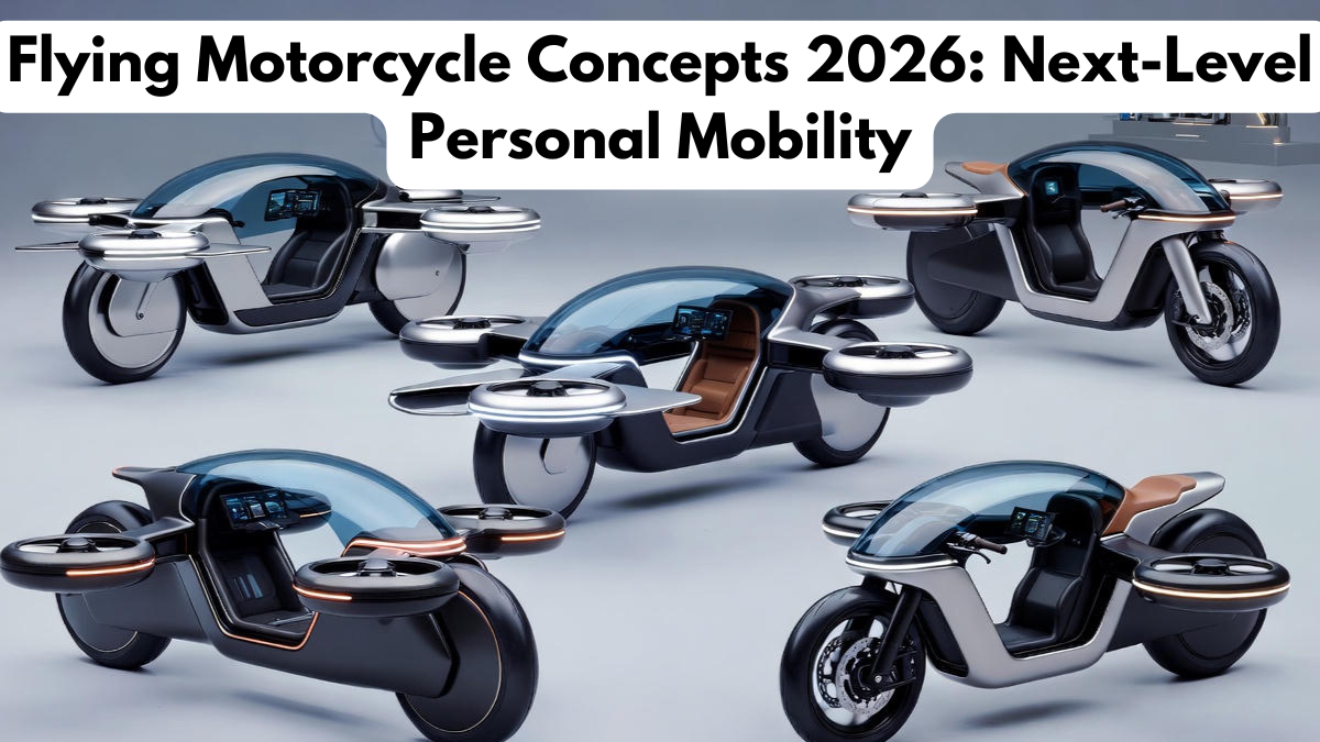 Flying Motorcycle Concepts 2026: Next-Level Personal Mobility