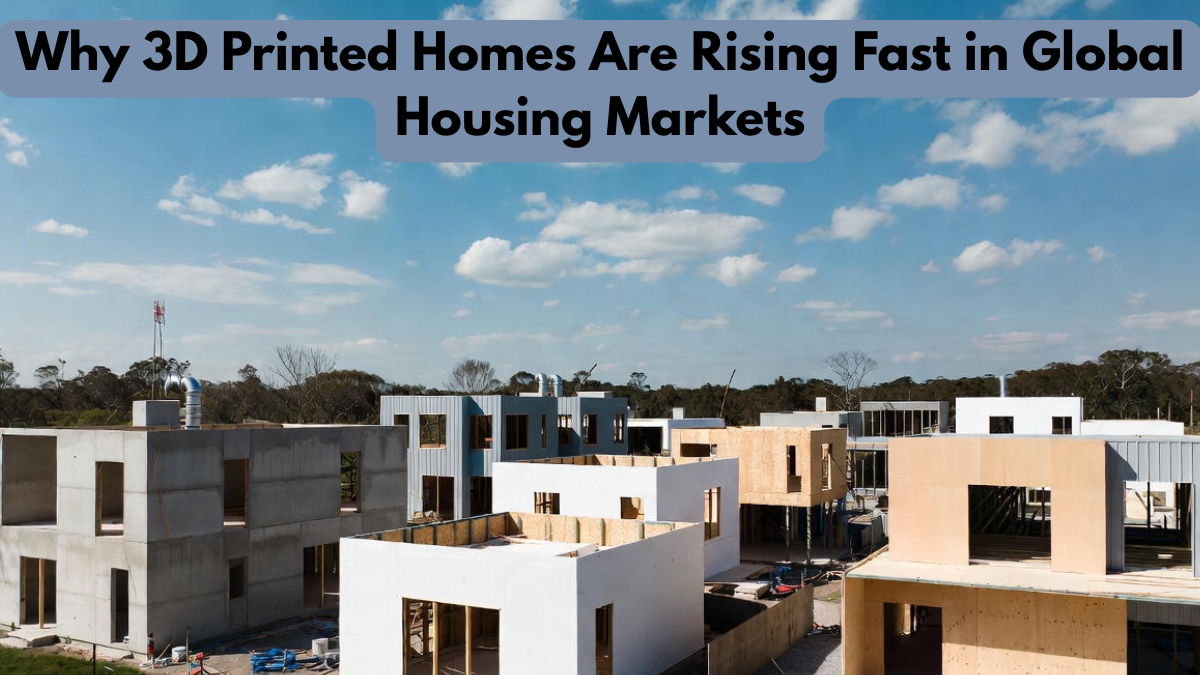 Why 3D Printed Homes Are Rising Fast in Global Housing Markets