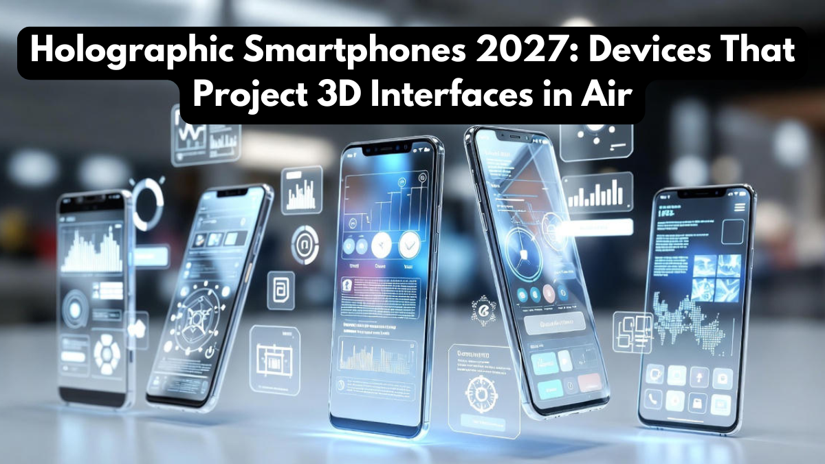 Holographic Smartphones 2027: Devices That Project 3D Interfaces in Air