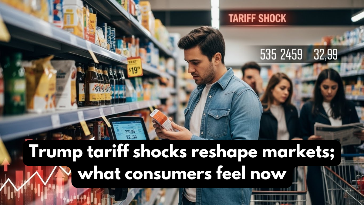 Trump tariff shocks reshape markets; what consumers feel now