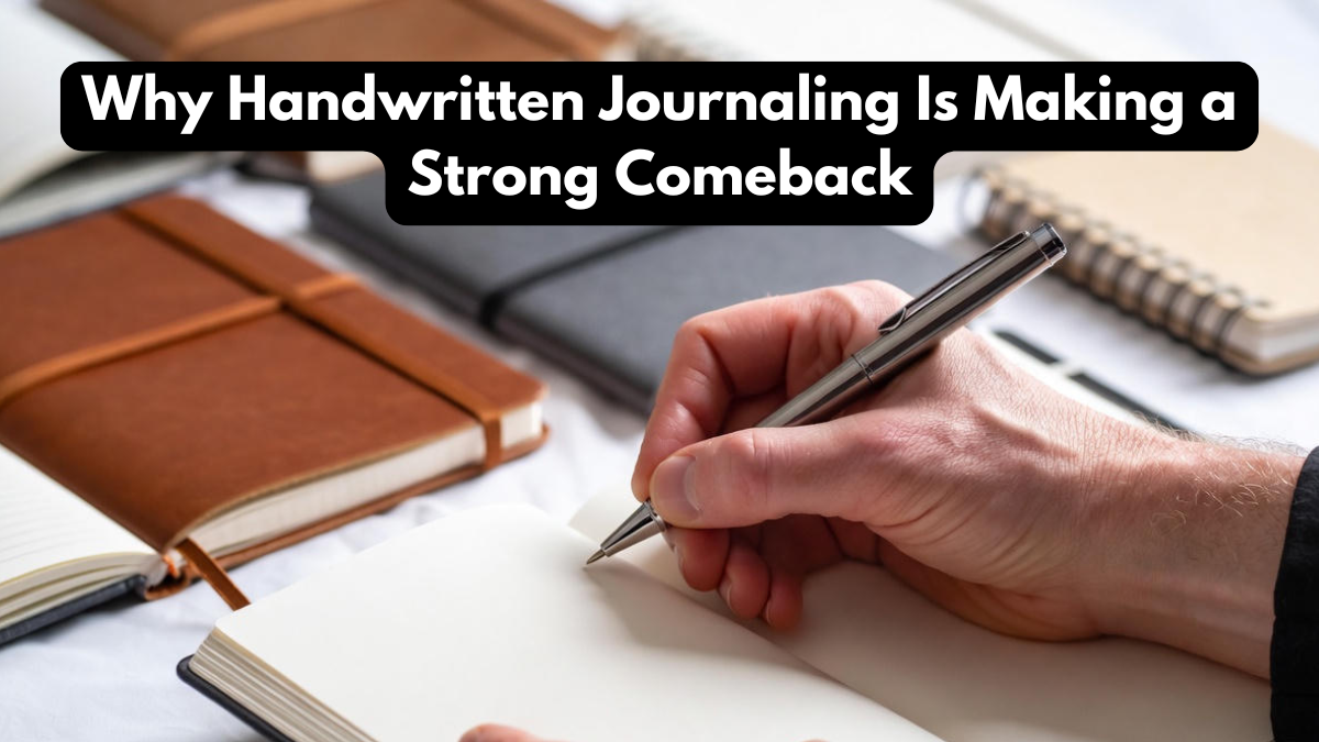 Why Handwritten Journaling Is Making a Strong Comeback