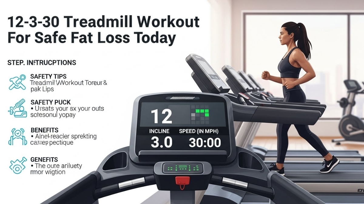 12-3-30 Treadmill Workout Guide For Safe Fat Loss Today