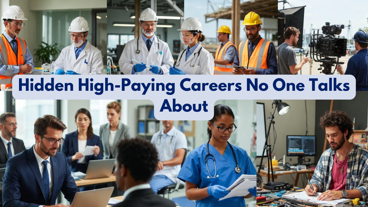 Hidden High-Paying Careers No One Talks About