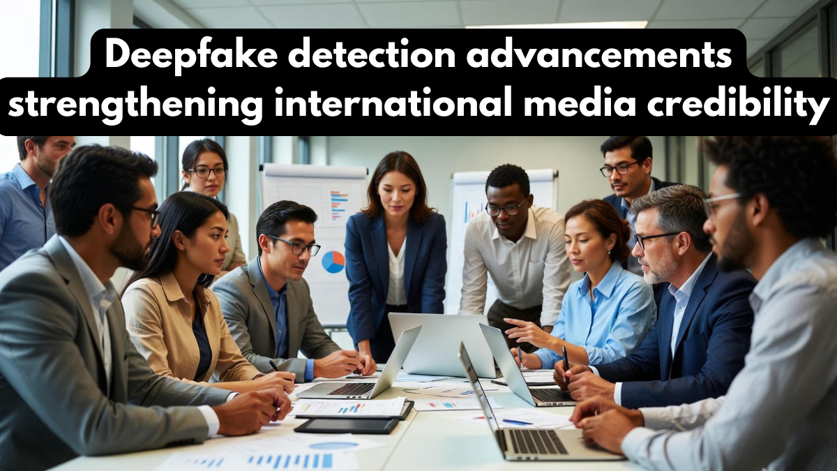 Deepfake detection advancements strengthening international media credibility