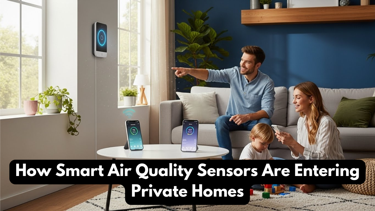 How Smart Air Quality Sensors Are Entering Private Homes