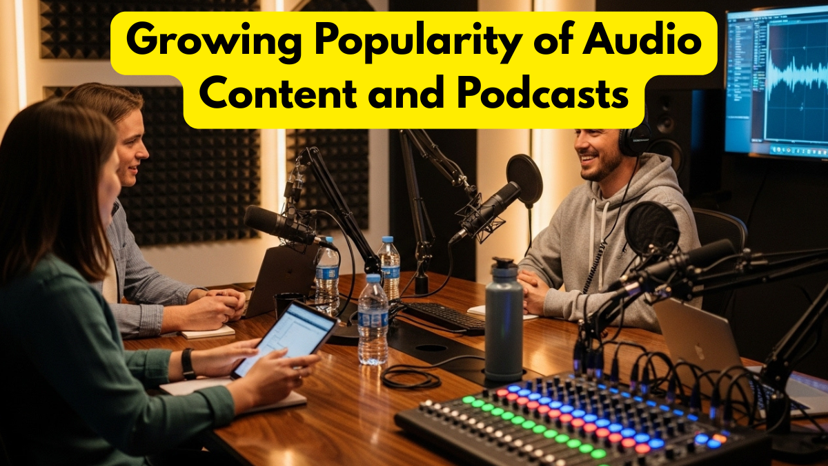 Growing Popularity of Audio Content and Podcasts