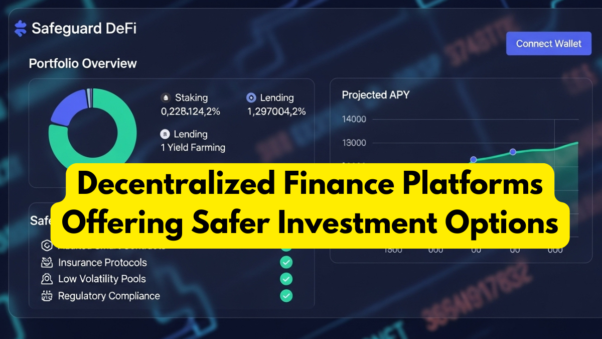 Decentralized Finance Platforms Offering Safer Investment Options