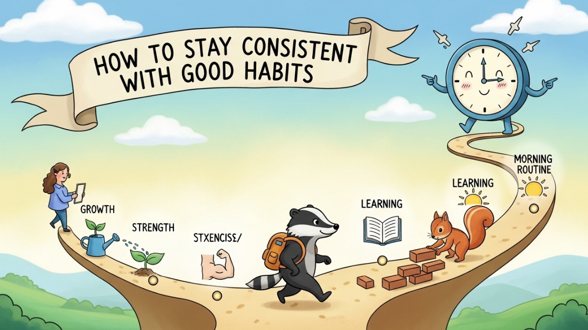 How to Stay Consistent With Good Habits