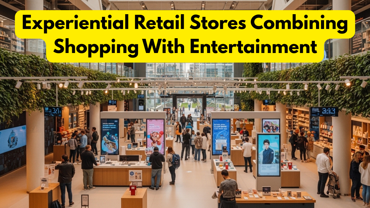 Experiential Retail Stores Combining Shopping With Entertainment