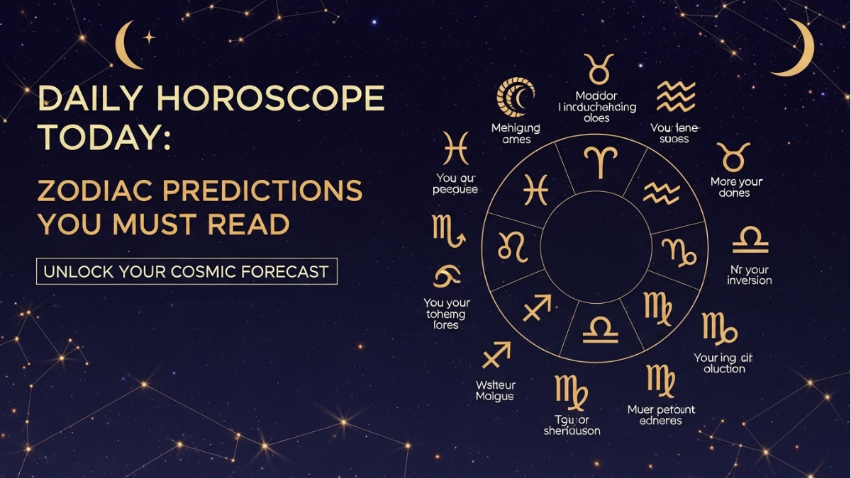 Daily Horoscope Today: Zodiac Predictions You Must Read