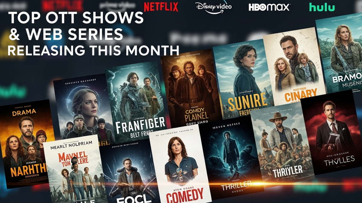Top OTT Shows and Web Series Releasing This Month