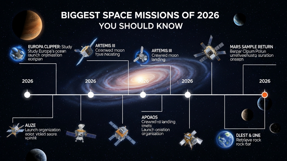 Biggest Space Missions of 2026 You Should Know