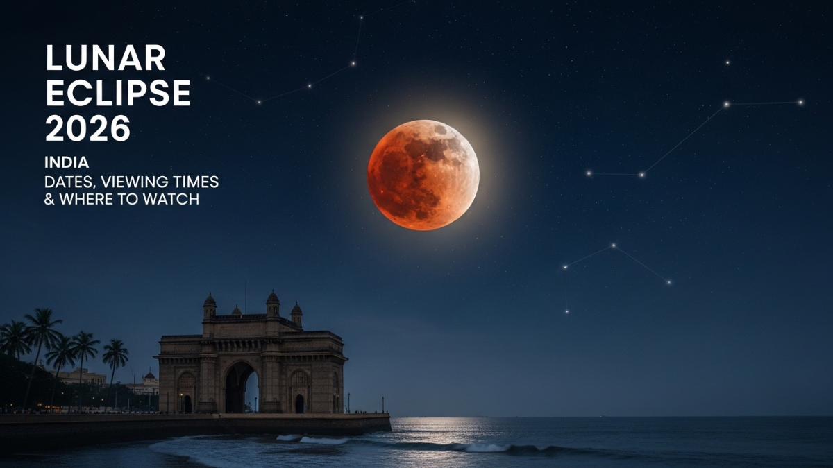 Lunar Eclipse 2026 in India: Dates, Viewing Times & Where to Watch