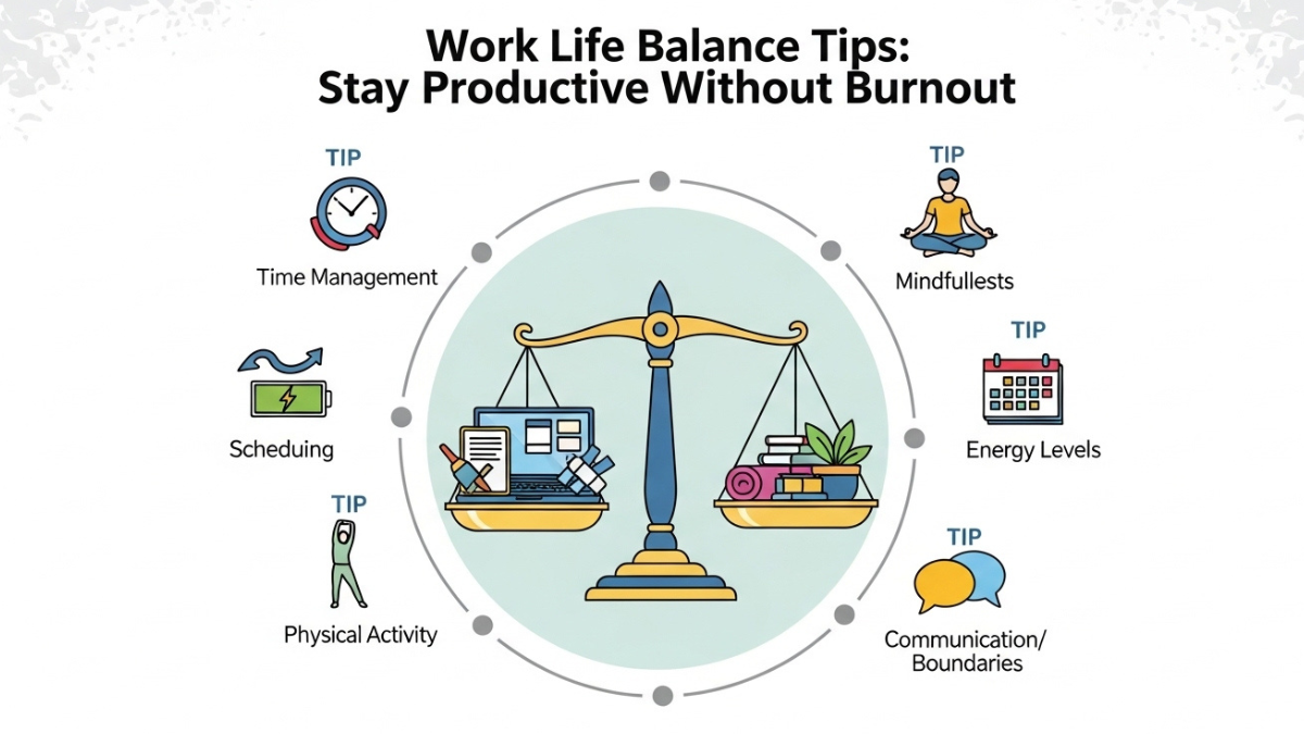Work Life Balance Tips: Stay Productive Without Burnout