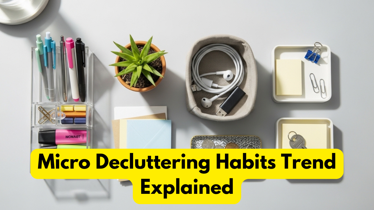 Micro Decluttering Habits Trend Explained