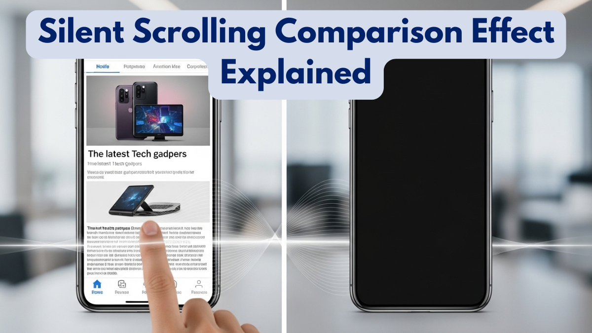 Silent Scrolling Comparison Effect Explained