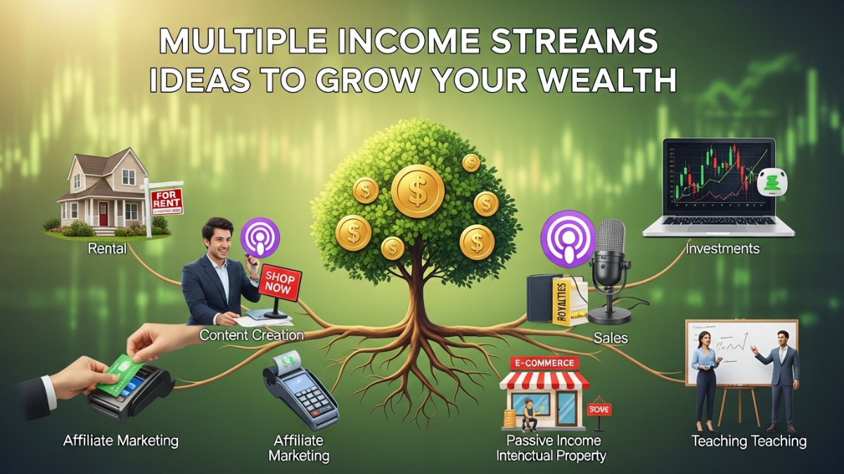 Multiple Income Streams Ideas to Grow Your Wealth