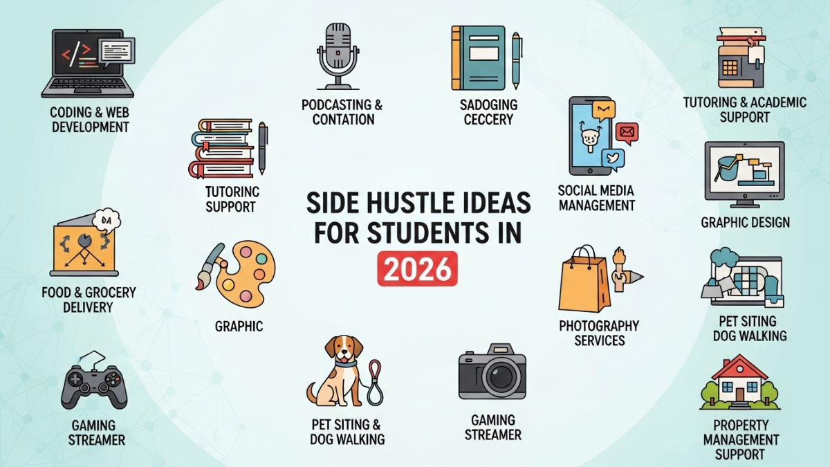 Side Hustle Ideas for Students in 2026