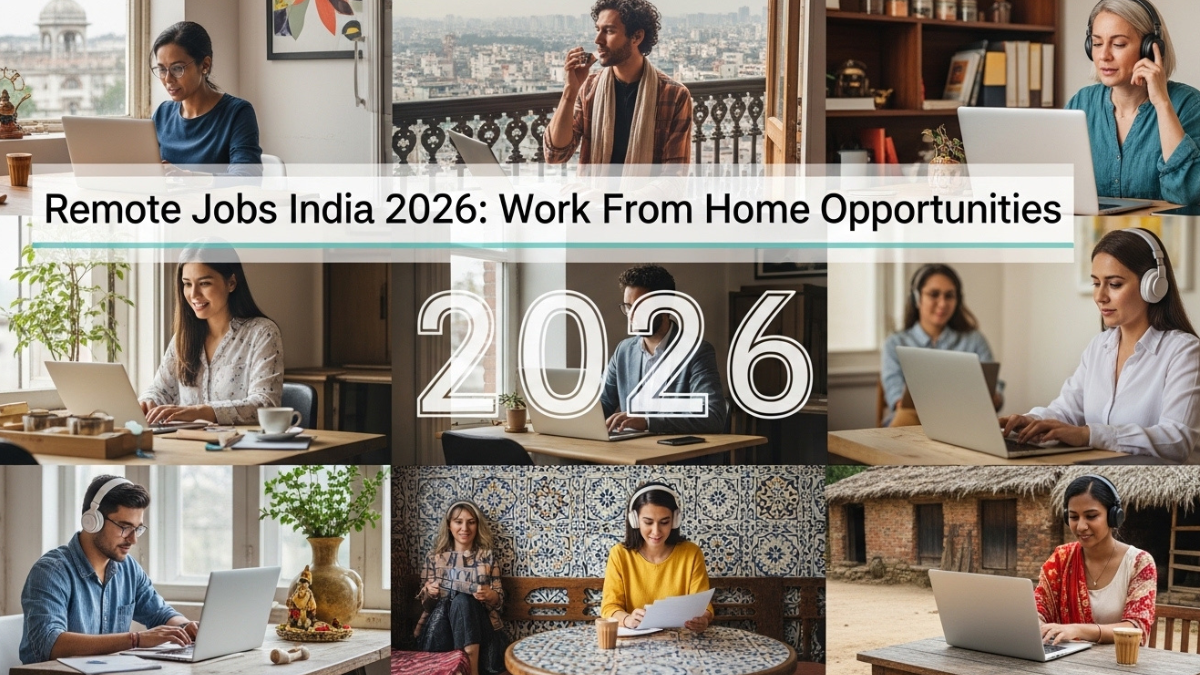 Remote Jobs India 2026: Work From Home Opportunities