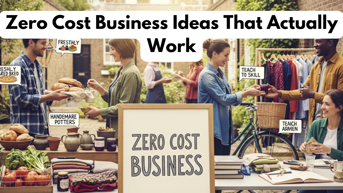 Zero Cost Business Ideas That Actually Work