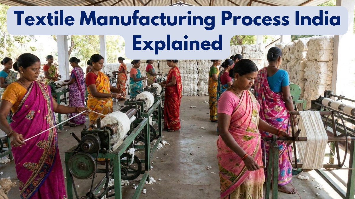 Textile Manufacturing Process India Explained
